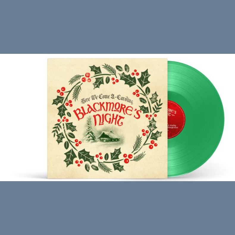 Here We Come A-Caroling - 2020 UK Ear Music label Limited Edition Green Vinyl 10"