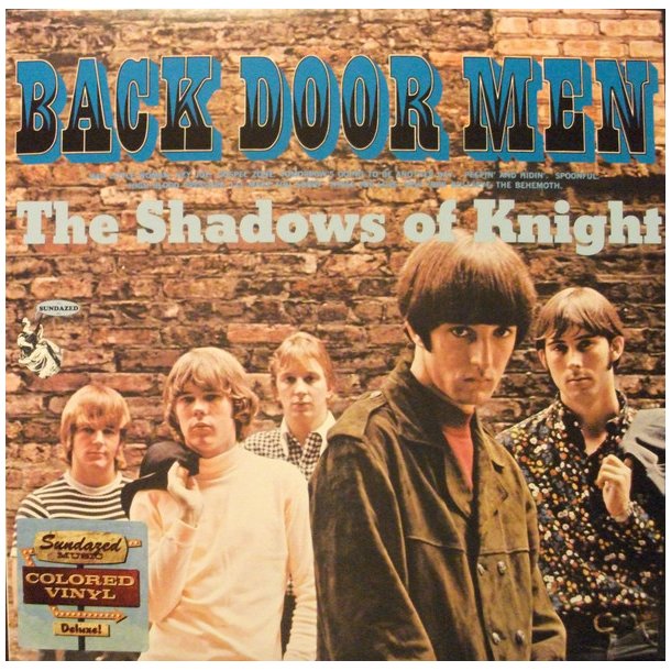 Back Door Men - 2018 - US Sundazed Label Reissue Blue Colored Vinyl 11-track LP