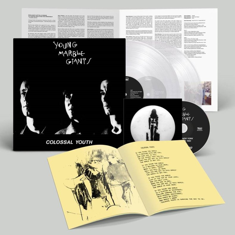 Colossal Youth / Loose Ends And Sharp Cuts - 2020 UK Domino label 29-track Clear 2LP+DVD Reissue