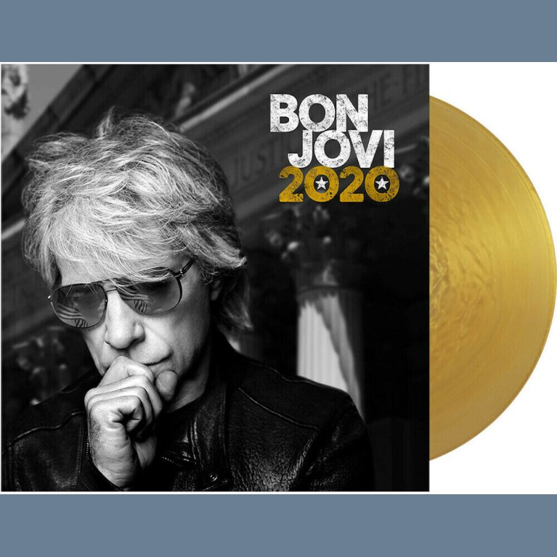 Bon Jovi 2020 - 2021 European Universal label gold colored 2LP set 