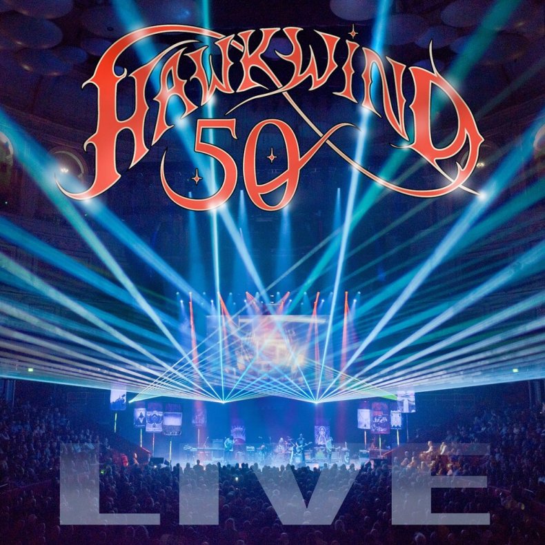 Hawkwind 50 Live - 2020 UK Cherry Red Label 19-track 3LP set