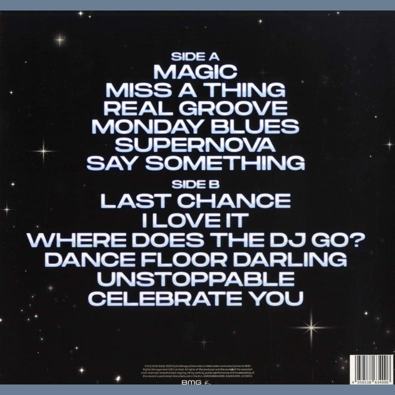 Disco - 2020 European BMG Label 12-track LP