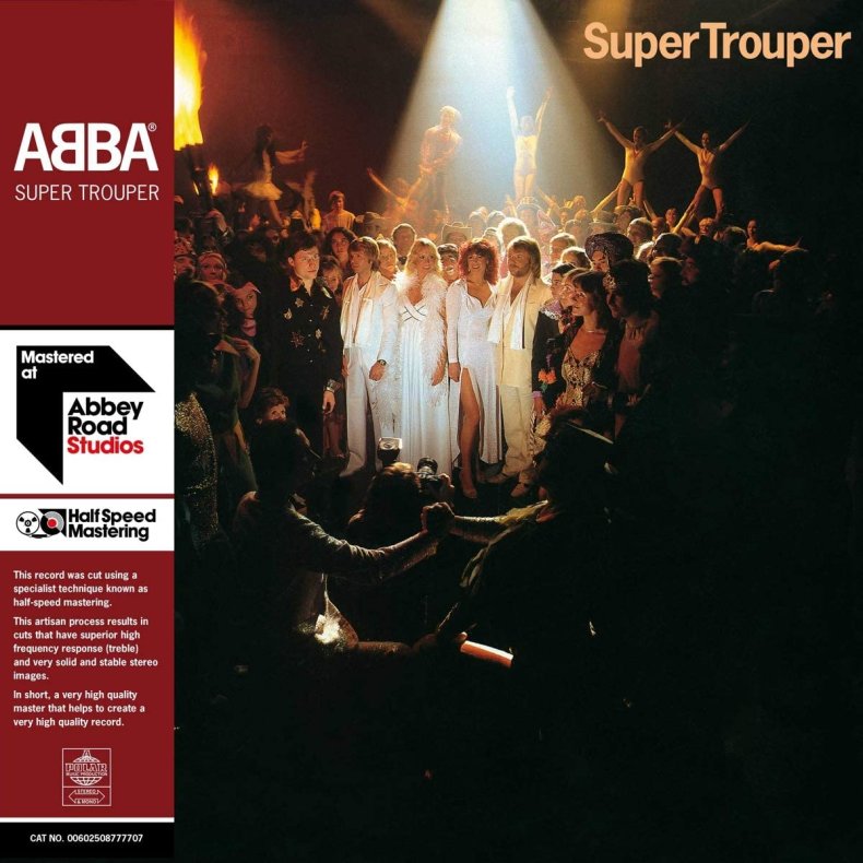 Super Trouper - 2020 European Polar label Half Speed Mastered 10-track 2LP Reissue