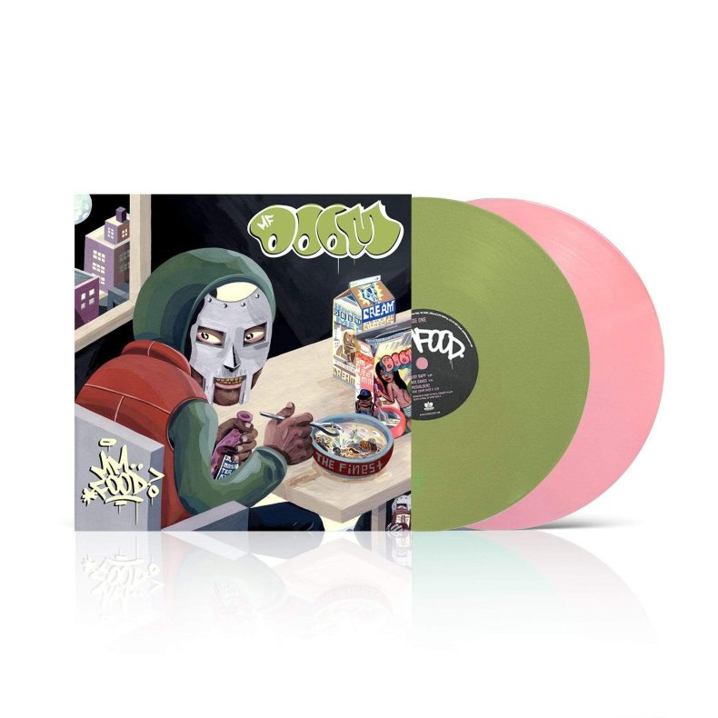 MM..Food - 2021 European Rhymesayers label 15-track Green &amp; Pink vinyl 2LP Reissue