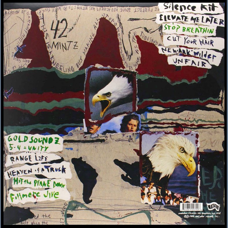 Crooked Rain, Crooked Rain - 2020 UK &amp; European Matador label 12-track LP Reissue