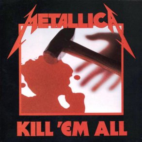 Kill 'Em All - 2016 European Blackened Label 10-track LP Reissue