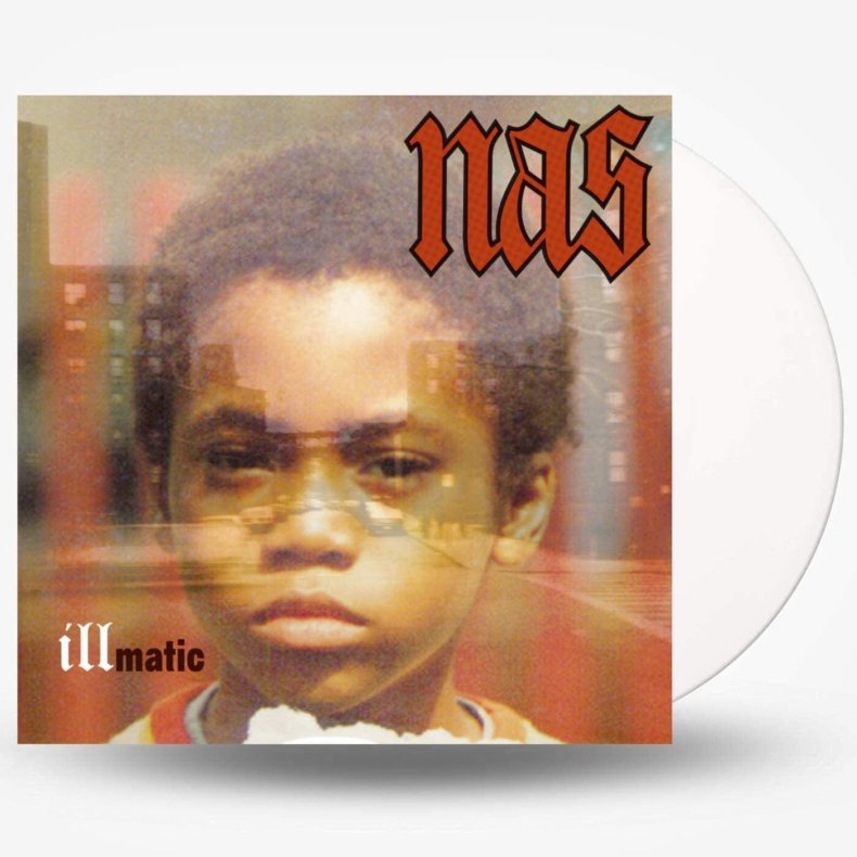 Illmatic - 2021 European Columbia label Clear vinyl 10-track LP Reissue