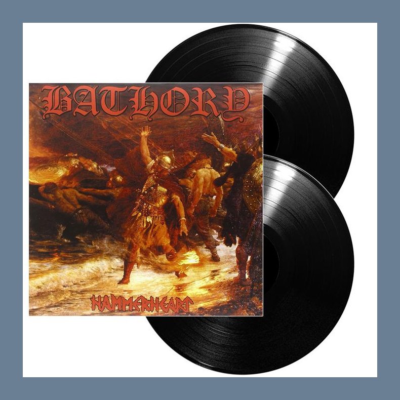 Hammerheart - 2010 Swedish Black Mark label repress 8-track 2LP set