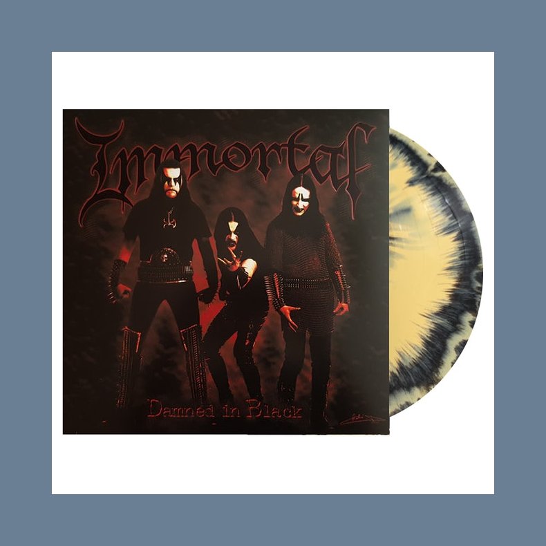 Damned In Black - 2020 European Osmose label repress marble gold/black 7-track LP