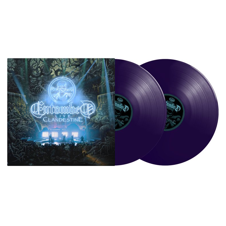 Clandestine Live - 2019 Swedish Threeman label purple 12-track 2LP