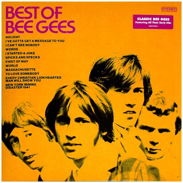 Best Of Bee Gees - 2020  European Capitol Label 12-track LP Reissue