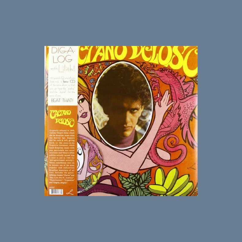 Caetano Veloso - 2007 Russia Lilith Label Reissue 12-track LP+CD