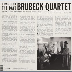 Time Out - 2017 European DOL label 7-track LP Reissue