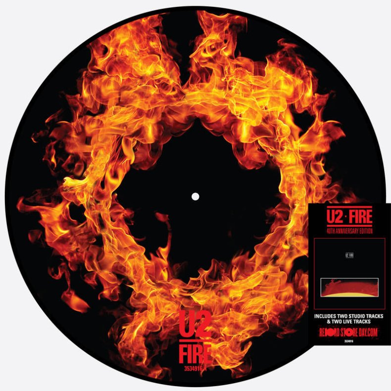 Fire - 2021 European Island label 4-track 12" Picture Disc - RSD2021