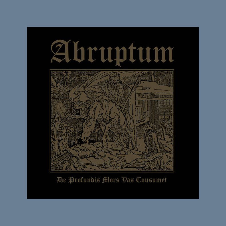 De Profundis Mors Vas Cousumet - 2018 Swedish Bloddawn label 3-track 12" EP 