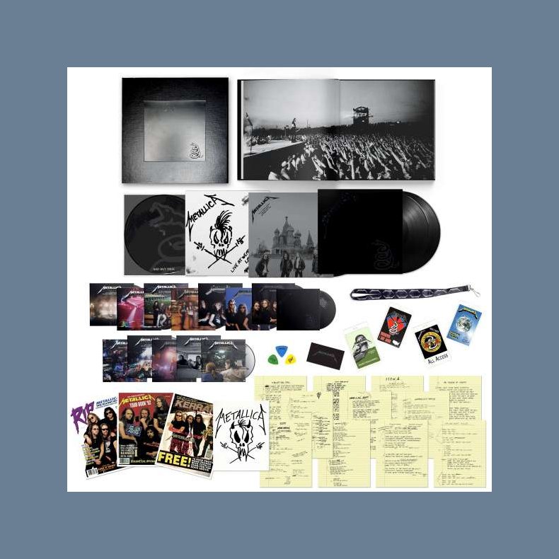 Metallica (Black Album) - 2021 European Universal label limited giant deluxe box set 