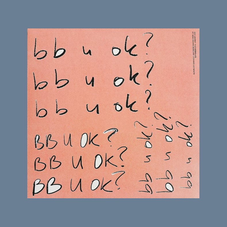 bb u ok? - 2021 European bitbird label Clear 20-track 2LP