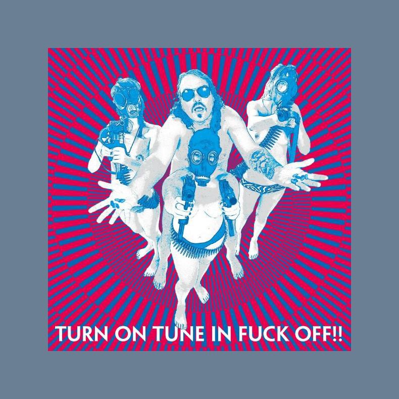 Turn On Tune In Fuck Off - 2010 Danish Bad Afro label green 6-track LP