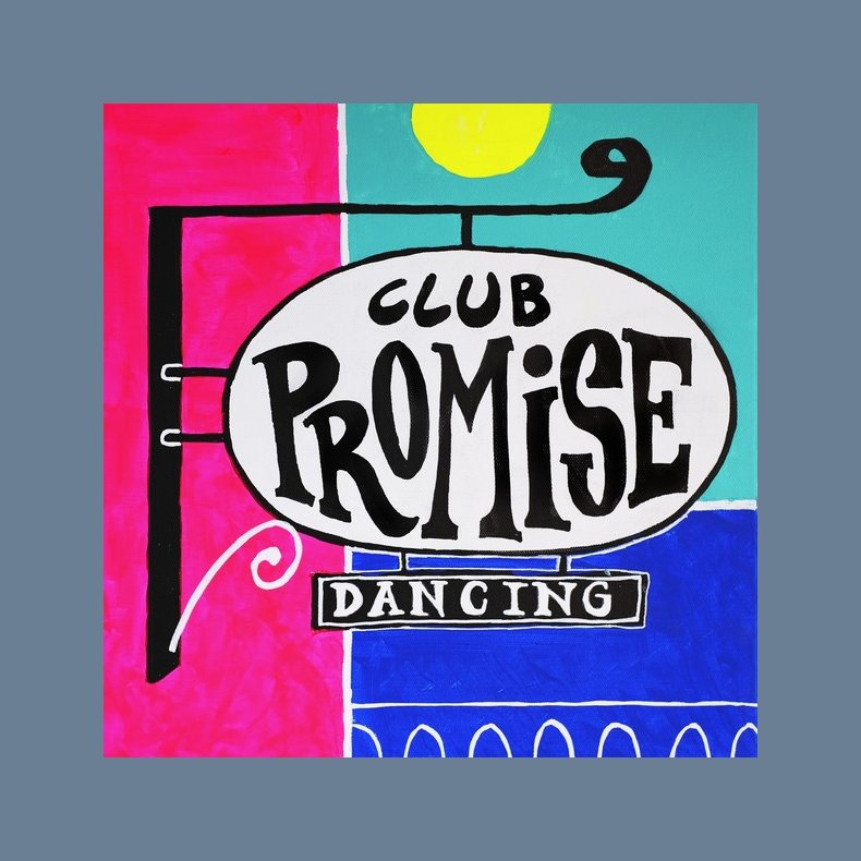 Club Promise / Ensom Stjerne - 2021 Danish Universal label 2-track 7" single 