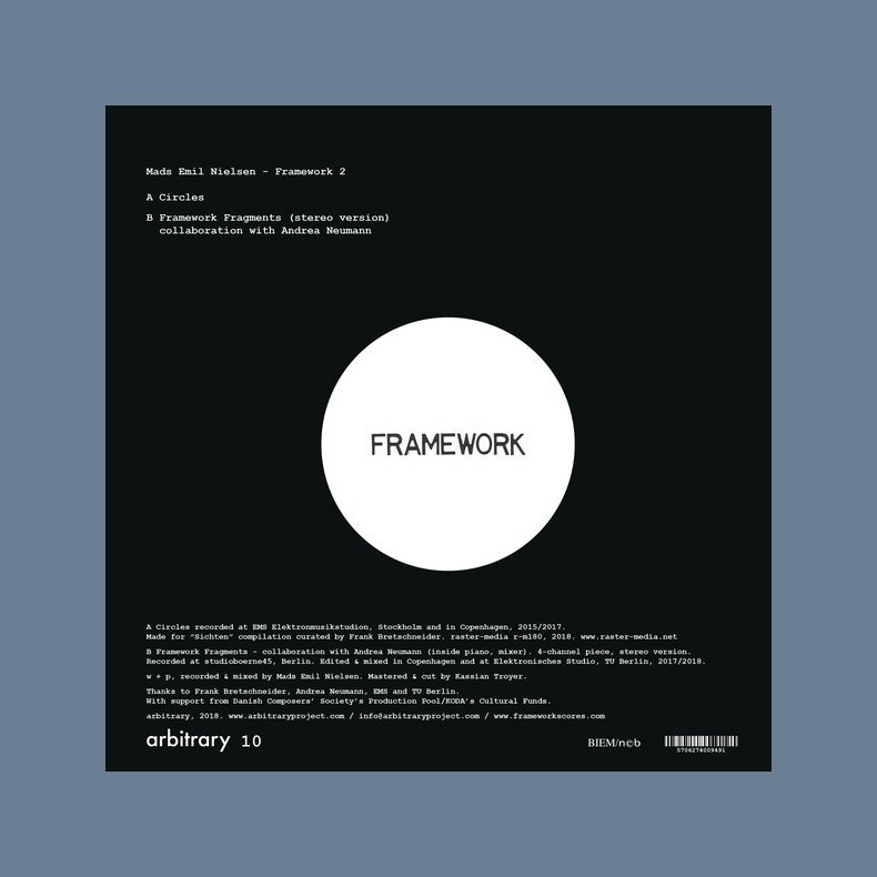 Framework 2 - 2020  Danish arbitrary Label 4-track 2 x 10"