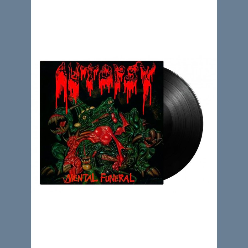 Mental Funeral - 2017 UK Peaceville label repress 12-track LP