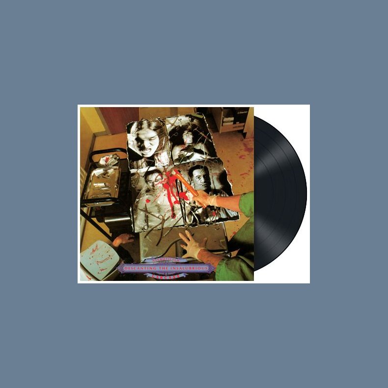 Necroticism Descanting The Insalubrious - 2017 UK Earache label reissue 10-track LP 