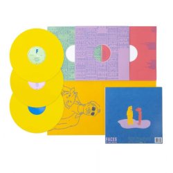 Faces -  2021 European Warner Label Coloured Vinyl 24-track 3LP Set 