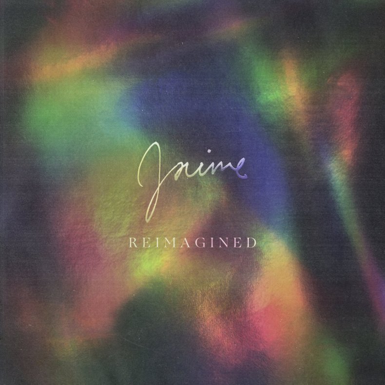 Jaime [Reimagined] - 2021 European Columbia Label  Neon Pink Black Vinyl 13-track LP