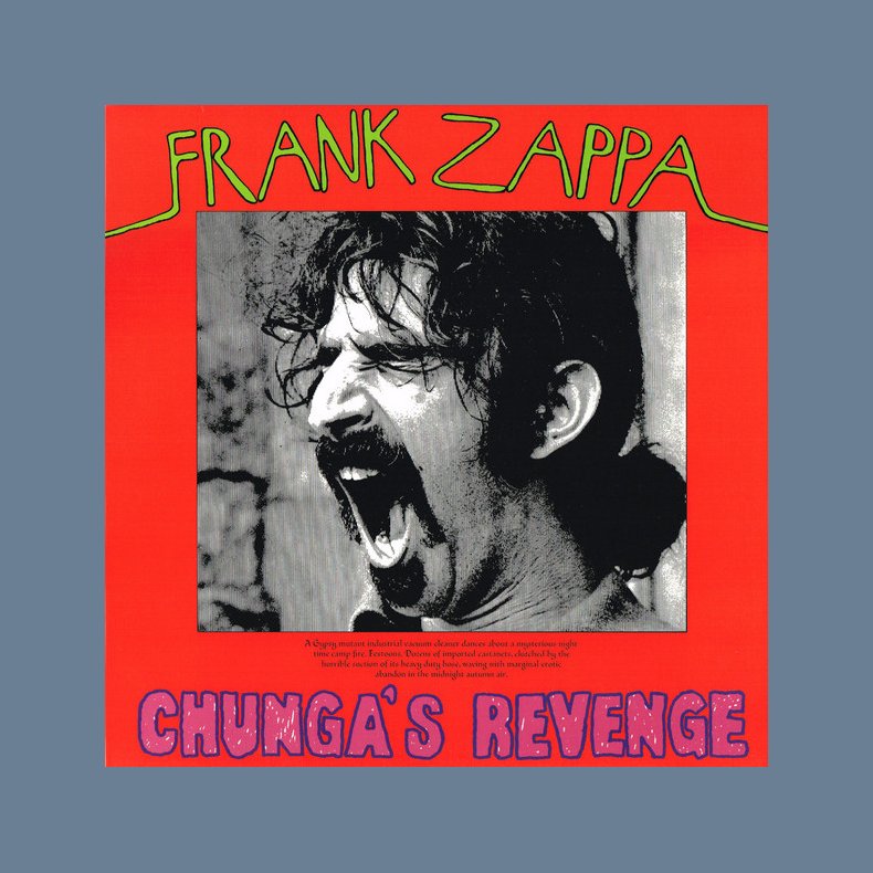 Chunga's Revenge - 2018 European Zappa Records Reissue Label 9-track LP