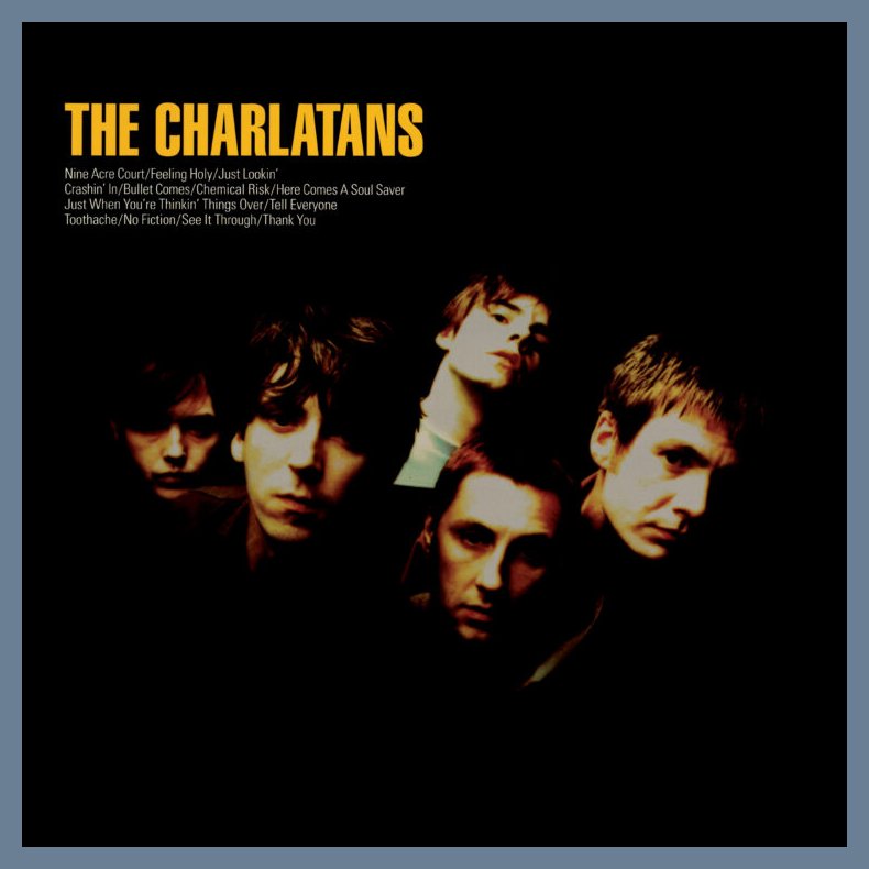 The Charlatans - 2021 UK Beggars Banquet Label Marbled Yellow Vinyl 13-track LP Reissue