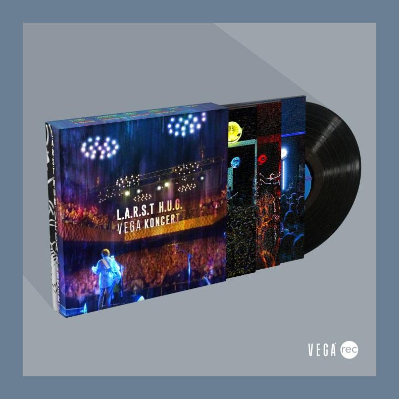 L.A.R.S.T H.U.G. Vega Koncert - 2021 Vega label 28-track 3LP + Book Boxset - Signature Artwork