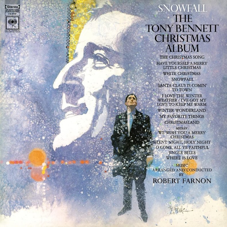 Snowfall: The Tony Bennett Christmas Album - 2021 European Columbia Label 10-track LP