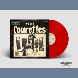 We Are The Courettes - 2021 UK Damaged Goods Reissue Transparent Red Vinyl 12-track LP