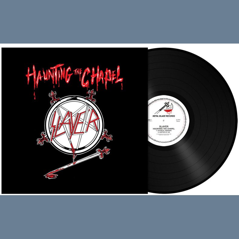 Haunting The Chapel - 2021 European Metal Blade label repress 4-track vinyl EP