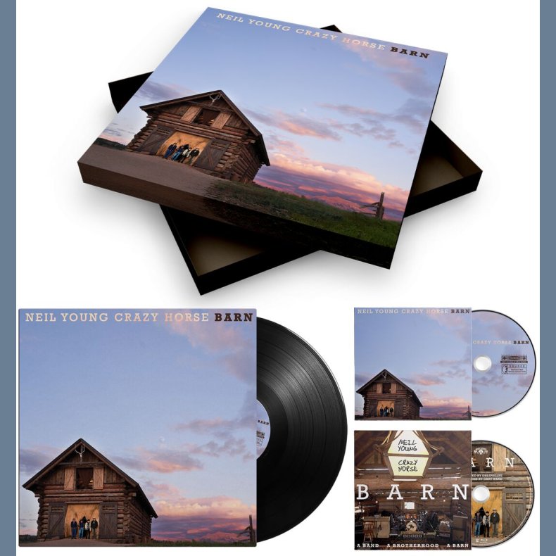 Barn - 2021 European Reprise label limited 10-track LP/CD/Bluray Boxset 