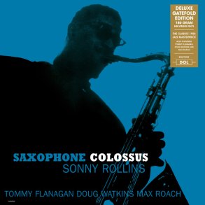 Saxophone Colossus - 2017 European DOL Records Label Blue Vinyl 5-track LP Reissue 