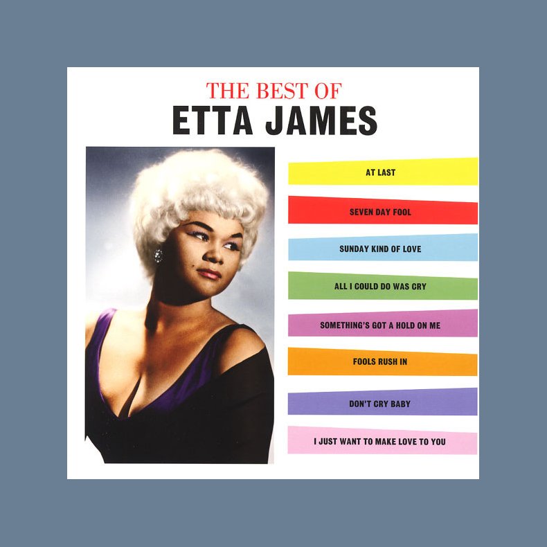 The Best of Etta James - 2015 UK Not Now Music Label 16-track LP Reissue 