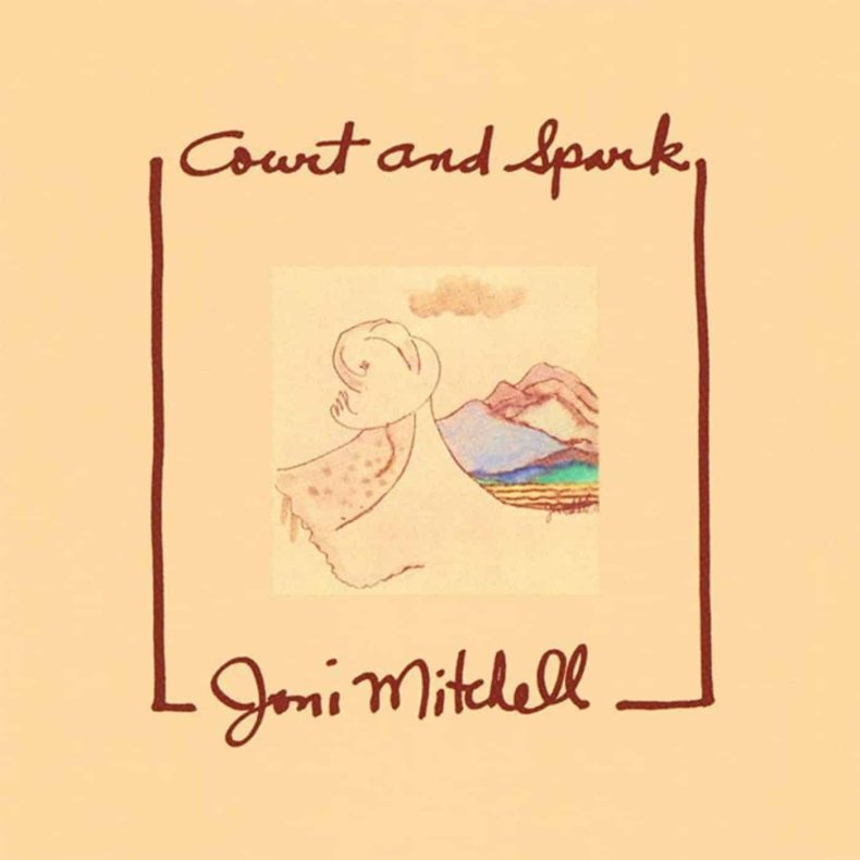 Court And Spark - 2013 European Rhino label 11-track LP Reissue