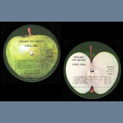 Feeling The Space - Original 1973 US Apple label 12-track LP - Jacksonville Press