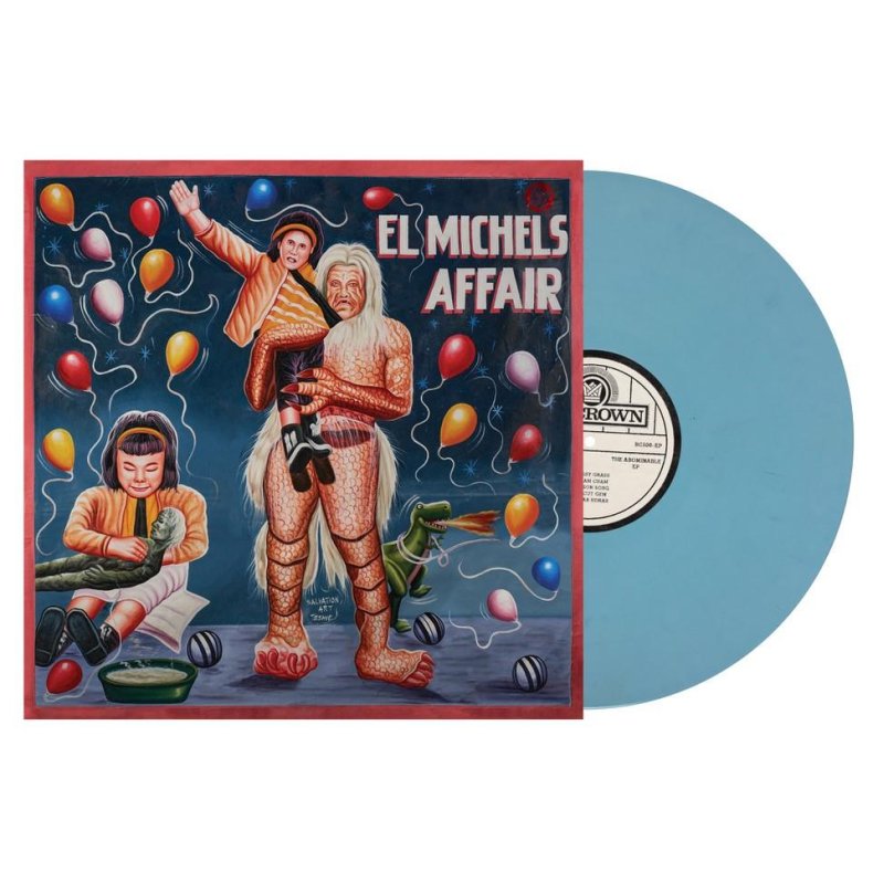 The Abominable EP - 2021 US Big Crown Label Yeti Baby Blue Vinyl 9-track EP