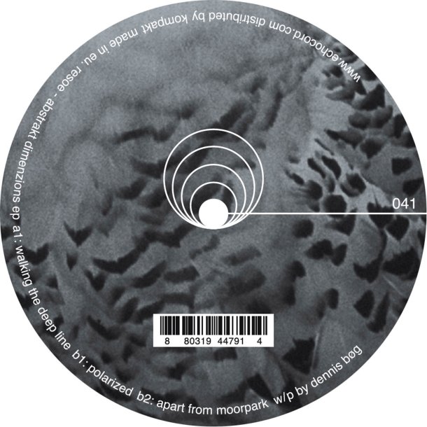 Abstrakt Dimenzions EP - 2010 Danish Echocord label 3-track 12"