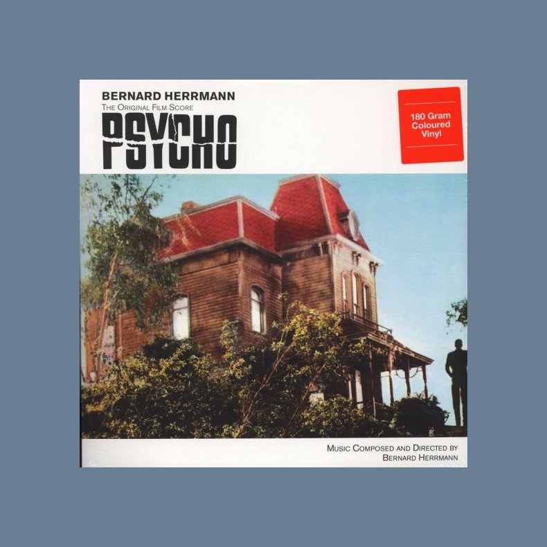 Psycho (The Original Film Score) - 2015 European DOL label Coloured vinyl 7-track LP Reissue