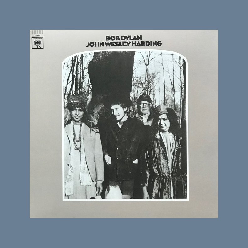 John Wesley Harding - 2017 European Columbia Records Label 12-track LP Reissue 