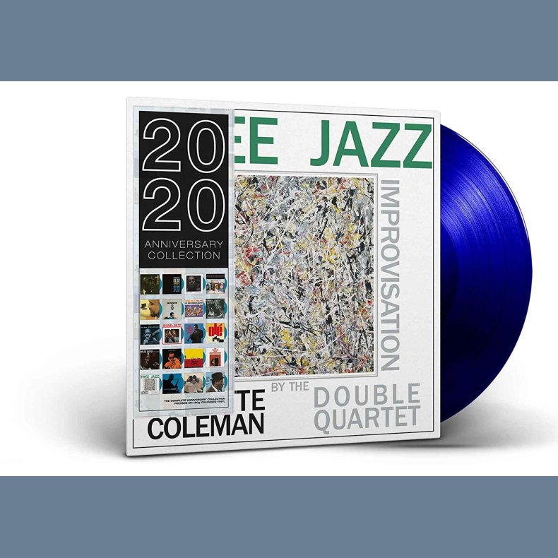 Free Jazz - 2013 European Dol Label Blue Vinyl 2-track LP Reissue 