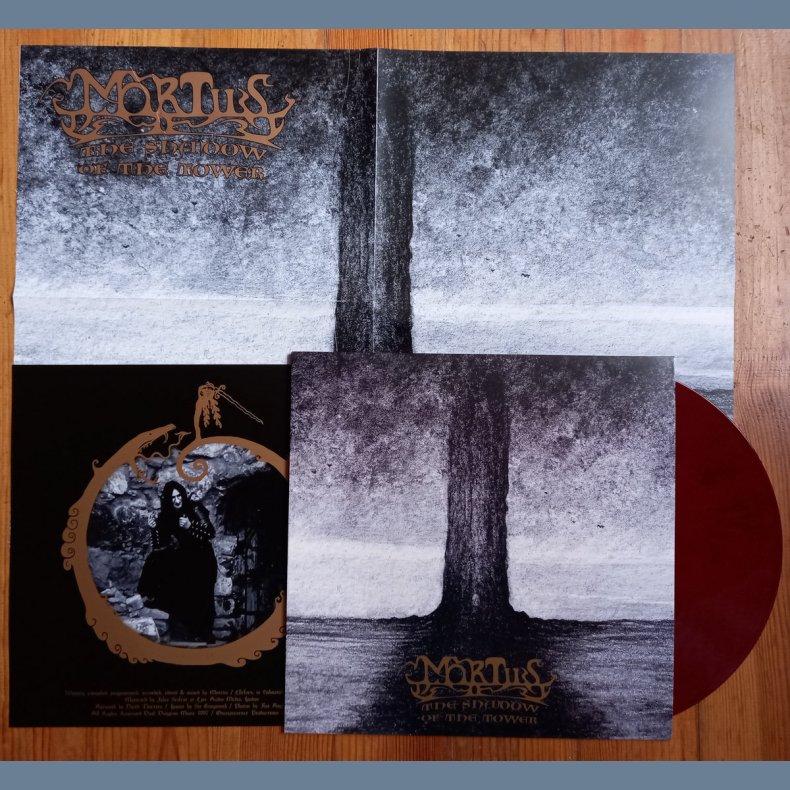 The Shadow Of The Tower - 2021 Devil's Elixir label dark red LP