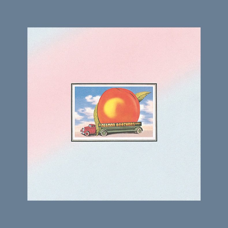 Eat A Peach - 2021 Russian Vinyl Lovers label 13-track Pink/Blue 2LP Reissue