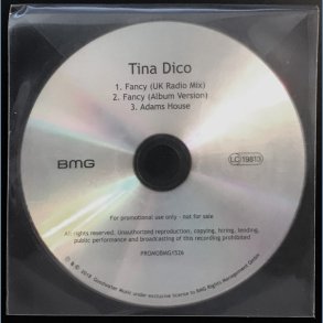 Fancy - 2018 UK BMG label Promotional Issue Only 3-track CD-R(ecordable)