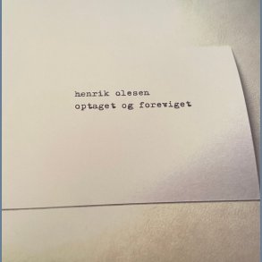 Optaget Og Forevigt - 2022 Danish Wouldn't Waste Records Label 14-track LP