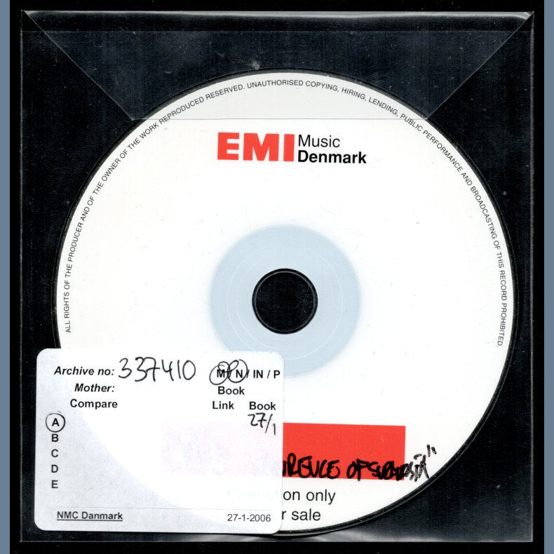 Lawrence Of Suburbia - 2006Danish EMI Music label 1-trackPromotional Issue CD-R(ecordable)