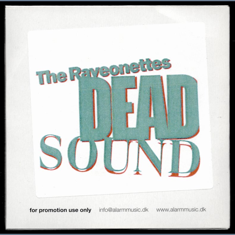 Dead Sound - 2007 Danish A:larm label 1-track Promotional Issue CD Acetate